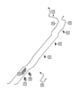 68166719AC - : Fuel Supply Tube for Mopar Image