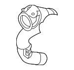 18327645440 - Exhaust: Pre-converter for BMW: 530i, 540i, 550i, 550i GT, 550i GT xDrive, 550i xDrive, 650i, 650i Gran Coupe, 650i xDrive, 650i xDrive Gran Coupe, 750i, 750i xDrive, 750Li, 750Li xDrive, Alpina B6 xDrive Gran Coupe, Alpina B7, Alpina B7 xDrive, Alpina B7L, Alpina B7L xDrive, X5, X6 Image