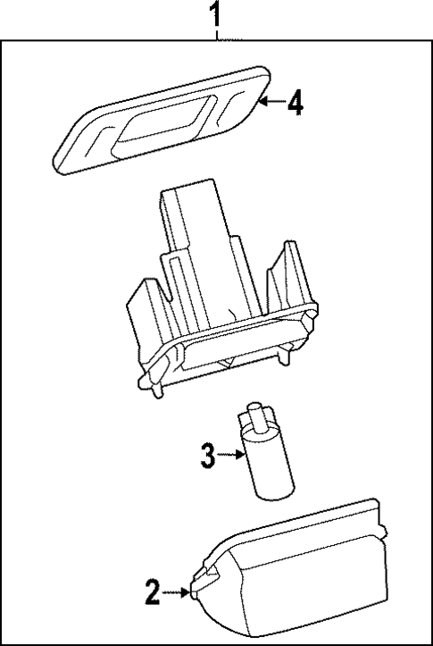 License Lamps for 2025 Toyota Corolla Cross #0