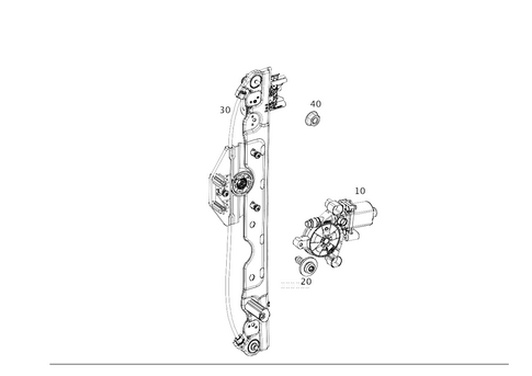 Window Regulator for 2022 Mercedes-Benz G550 #0