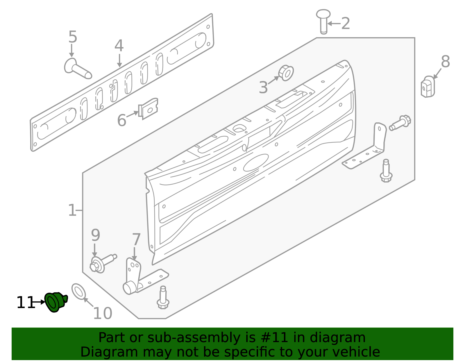 fl3z99430b22a - High-Quality Pivot Bracket Insert for AutoNation Parts