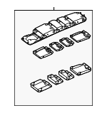 5M0868403FY20 - : Console Assembly for Volkswagen: Tiguan Image