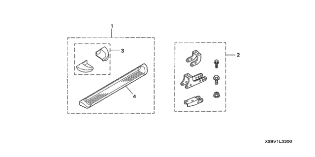 Running Board (1) for 2005 Honda Pilot #0