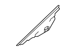 82270D20104X - Body: Front Molding for Hyundai Image