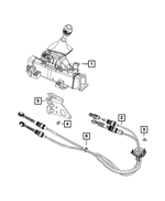 6GA801X7AI - AL-6; 6-Speed; Manual Transmission: Transmission Shifter for Jeep: Gladiator, Wrangler Image