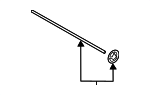 52107314203 - Body: Seat Back Frame Shaft for BMW Image