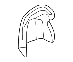 8H0864907 - Body: Quarter Panel Insulator for Audi: A4, A4 Quattro, RS4, S4 Image