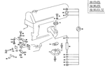 1232410813 - : Engine Mount for Mercedes-Benz Image