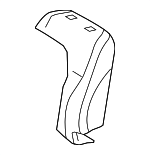 715510E080 - Body: Seat Back Pad for Toyota Image image
