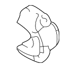 99633377701 - Suspension: Mounting Bracket for Porsche: 911, Boxster, Cayman Image