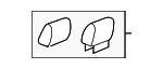 15901251 - Body: Headrest for Chevrolet: Traverse | GMC: Acadia | Saturn: Outlook Image