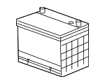 34G - Electrical: ACDelcoâ„¢ Vehicle Battery for GM Image