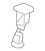 81143S0KA61ZF - Body: Guide for Honda: Element Image