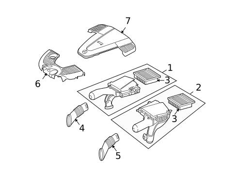 Air Intake for 2011 Mercedes-Benz S65 AMG #0