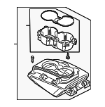 4L086420512T - Body: Armrest Assembly for Audi Image