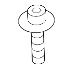 N91215401 - Electrical: Belt Tensioner Bolt for Audi Image