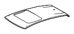 6311176070 - : Roof Panel for Lexus: UX200, UX250h, UX300h Image