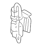 4B0833411E - Body: Lower Hinge for Audi: A6, A6 Quattro, Allroad Quattro, S6 Image