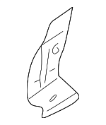 4B0839915 - Body: Lower Cover for Audi: A6, A6 Quattro, Allroad Quattro, S6 Image