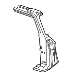 1F7074120 - Body: Hinge Pillar for Mazda: B2300, B2500, B3000, B4000 Image
