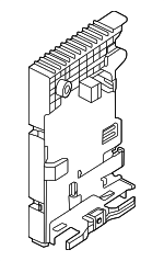 61356835856 - Electrical: Mount Bracket for BMW: 228i Gran Coupe, 228i xDrive Gran Coupe, M235i xDrive Gran Coupe, X1, X2 Image