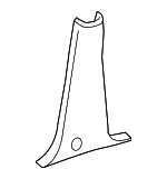 1L2Z7824356AAB - Body: Lower Center Pillar Trim for Ford: Explorer | Mercury: Mountaineer Image