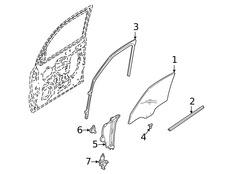 Doors for 2006 Mercury Mariner #1