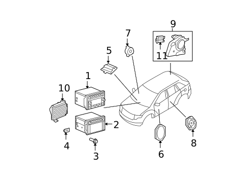Sound System for 2010 Ford Edge #0