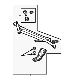 5C1955601 - Body: Linkage Assembly for Volkswagen: Beetle Image