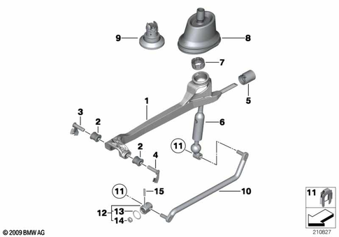 Gearshift Manual Transmission for 2011 BMW M6 #0