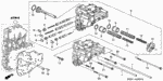 22743PG4000 - Transmission - Automatic: PIPE, THIRD CLUTCH for Honda Image