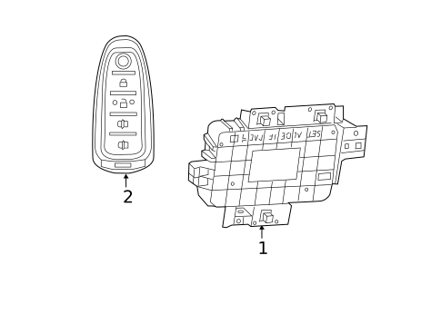 Anti-Theft Components for 2014 Ford Flex #1