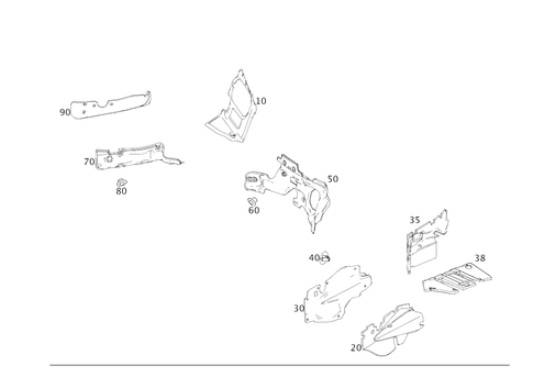 Engine Compartment Damping for 2018 Mercedes-Benz AMG GT R #0