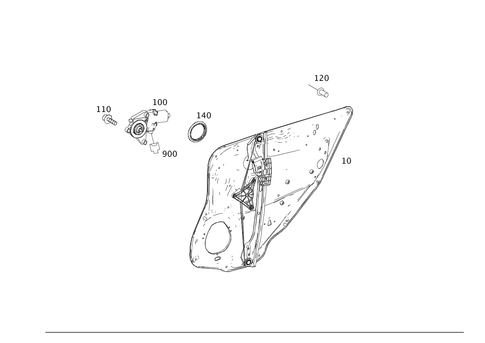 Window Lifter for 2016 Mercedes-Benz E 350 #0