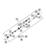 68375077AC - Differential and Drive Line: Drive Shaft for Mopar Image