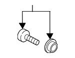 4K0898501 - Body: Seat Back Frame Hardware Kit for Audi Image