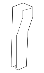 31301724 - Body: Carrier Assembly Seal Strip for Volvo: C40 Recharge, EC40, S90, V60, V60 Cross Country, V90, V90 Cross Country, XC40, XC40 Recharge, XC60, XC90 Image