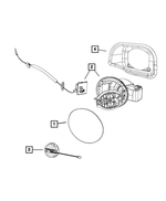 68238475AA - Body Sheet Metal Except Doors: Fuel Fill Door for Dodge: Dart Image