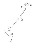 4894285AA - Wiper/Lock Cylinder and Keys: Liftgate Washer Nozzle for Mopar Image