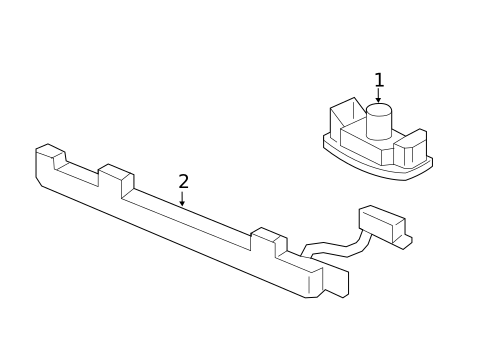 License Lamps for 2020 Honda Passport #0