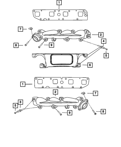 Manifolds and Vacuum Fittings for 2015 Jeep Grand Cherokee #0