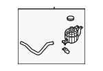 25430AR000 - Cooling System: Reservoir Assembly for Genesis: GV70 Image