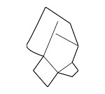 8E5867190 - Body: Roof Opening Trim Clip for Audi Image