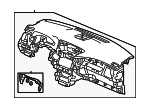 77100TY2A00ZA - Body: Instrument Panel for Acura Image