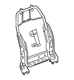 25955769 - Body: Seat Back Frame for Cadillac: CTS Image