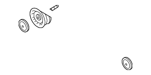 94810211821 - Maintenance &amp; Lubrication: Accessory Drive Belt Idler Pulley for Porsche Image