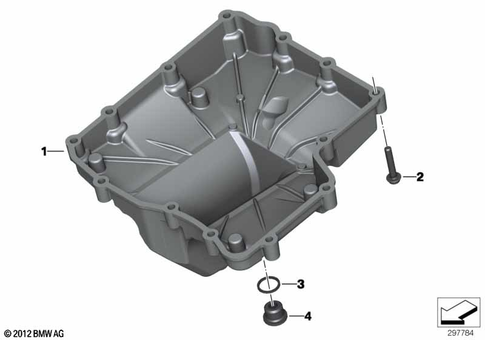 Oil Pan for 2016 BMW-Motorrad S 1000 RR #0