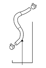 254122S101 - : Lower Hose for Hyundai Image