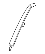 6255130271C0 - : Lock Pillar Trim for Lexus: GS300, GS350, GS430, GS450h, GS460 Image