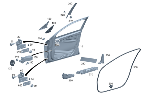 Front Door for 2025 Mercedes-Benz GLC43 AMG #0